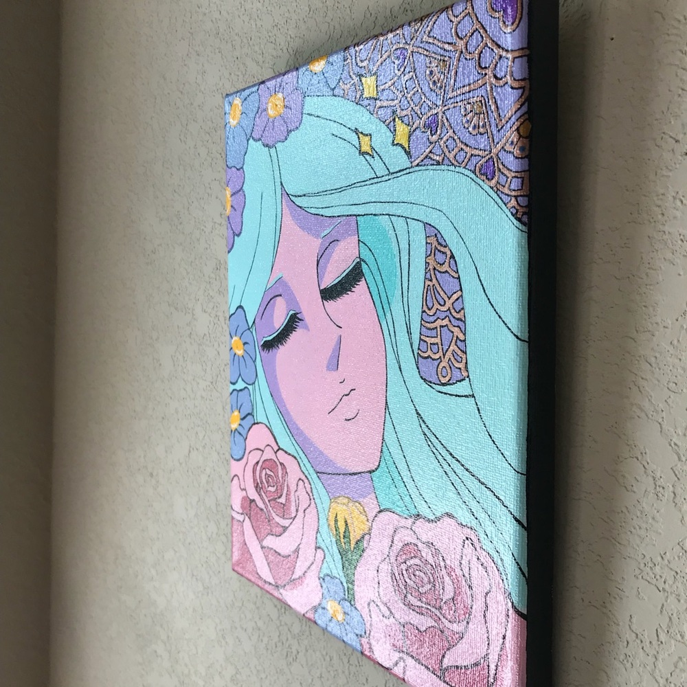 [ Original Painting ] retro anime aesthetic - Picture 9 of 10